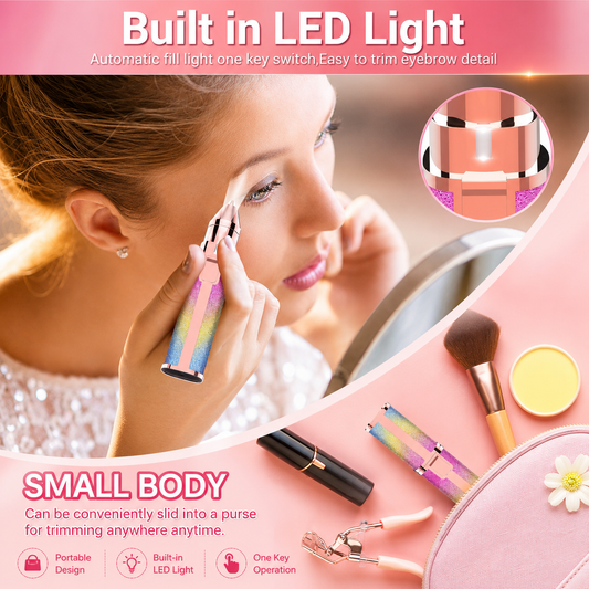Flawless 2-in-1 Rechargeable Eyebrow Trimmer